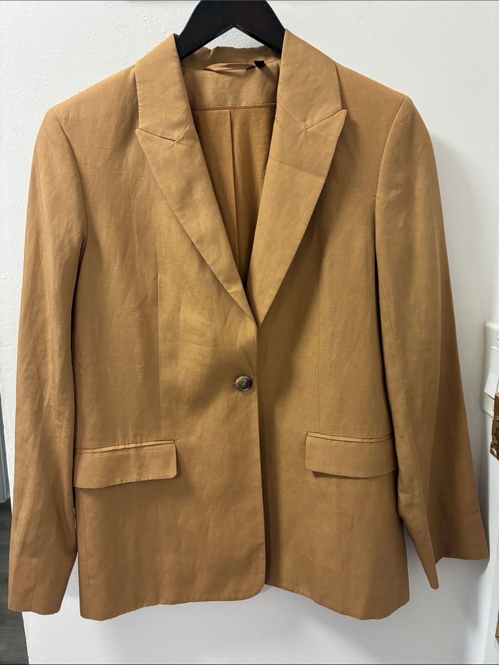 COS Single-Button Camel Blazer